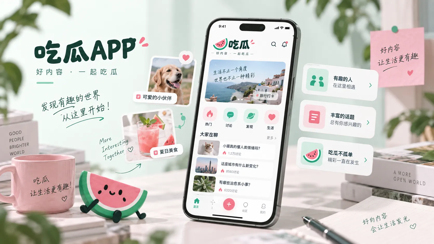 吃瓜网移动端阅读界面示意