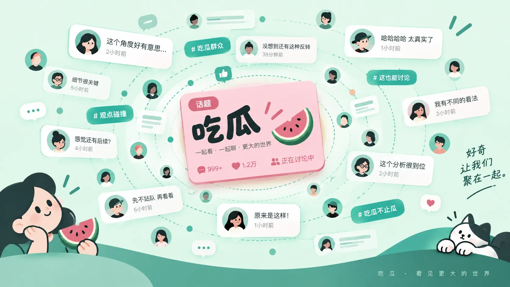 争议话题信息整理示意